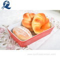 household rectangular ceramic bread bakeware